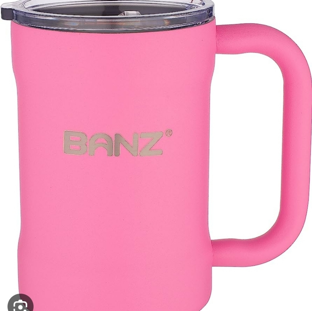 BANZ BEER MUG Double Walled Metallic Finish